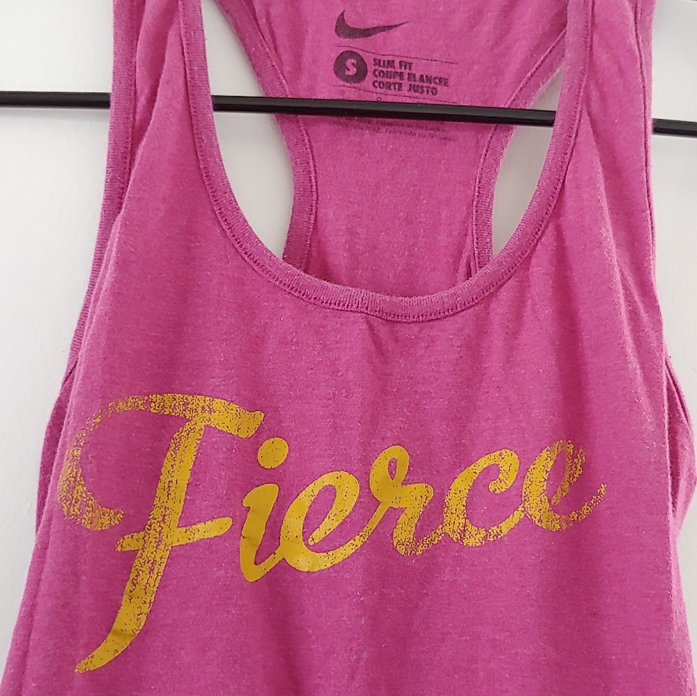 Nike "Fierce" Racerback Tank Top - Picture 3 of 4